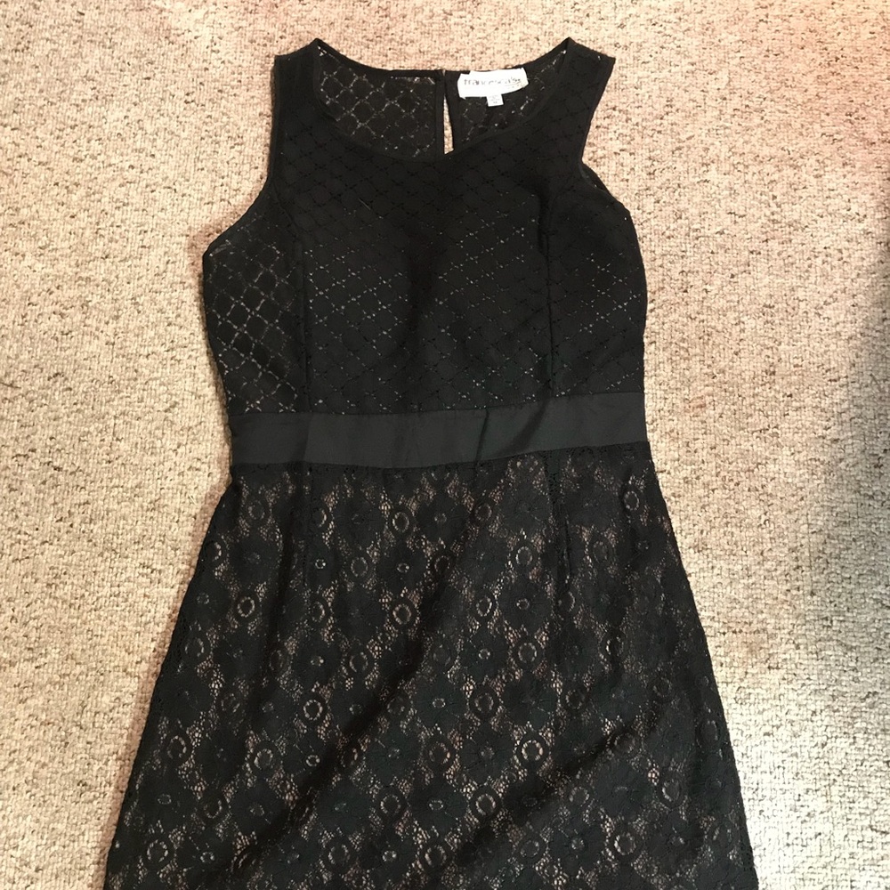 NWOT Short Black Lace Dress